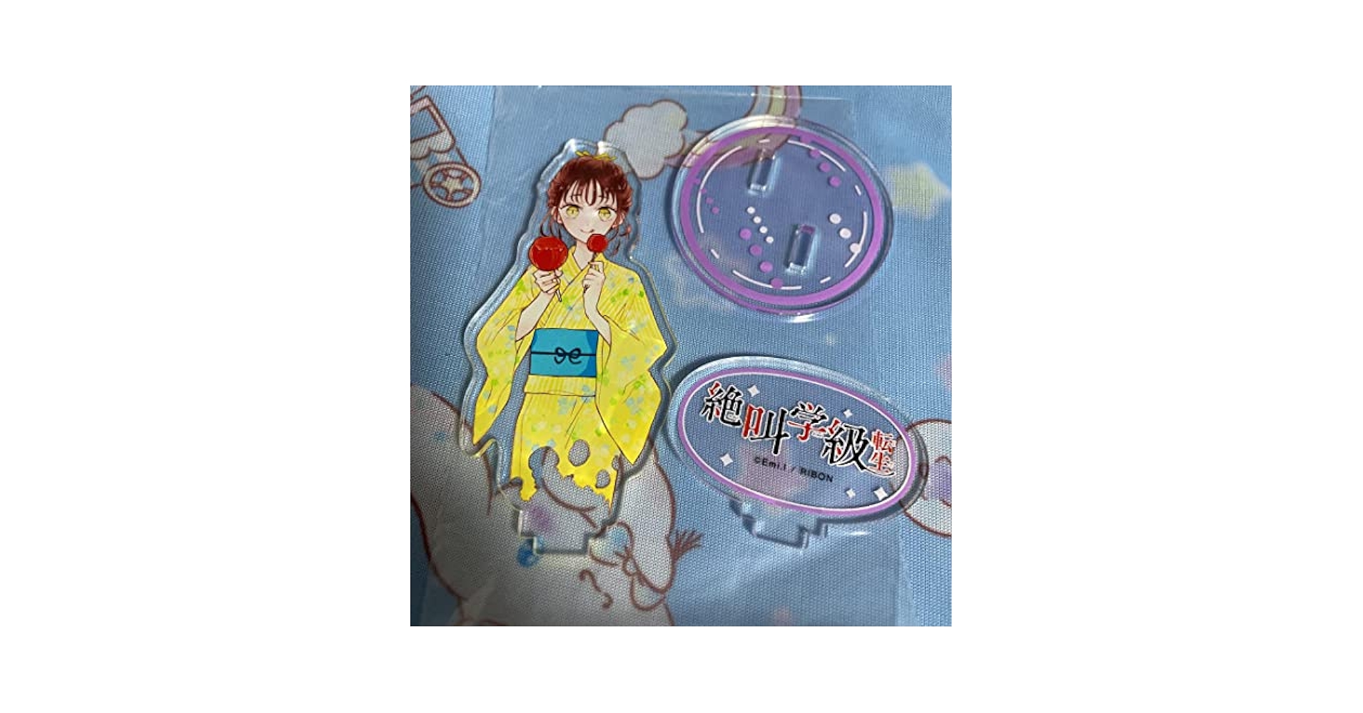 絶対階級学園　クラウドファンディング　返礼品 SDアクリルキーホルダー6種 絶対階級学園 クラウドファンディング 返礼品 SDアクリル