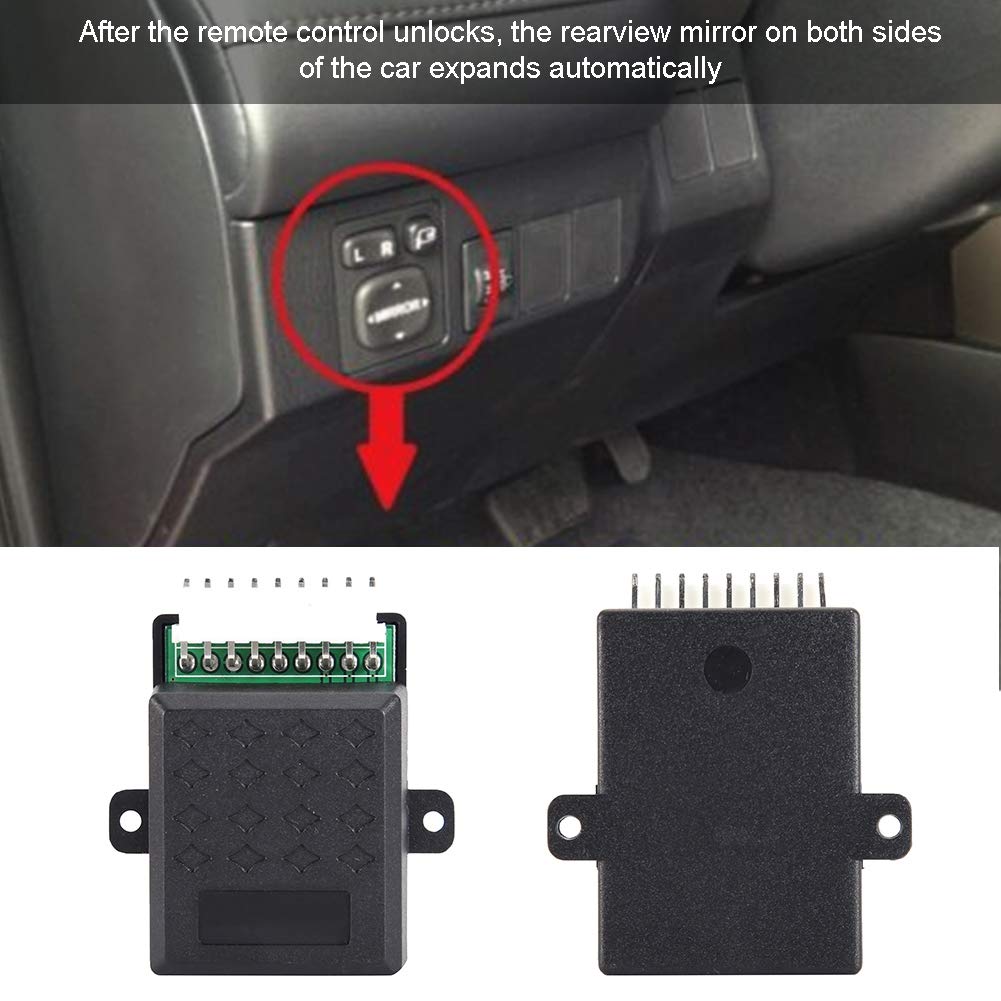 Pannello Di Controllo Degli Specchietti Retrovisori Di Un'auto Per
