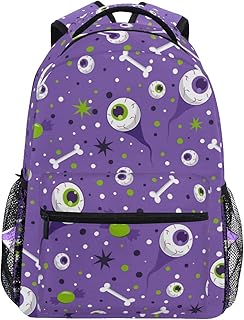 Globo Oculaire Fantasma Halloween Zainetti Zaino per bambini Ragazze Ragazzi borsa zaini da viaggio grande per laptop