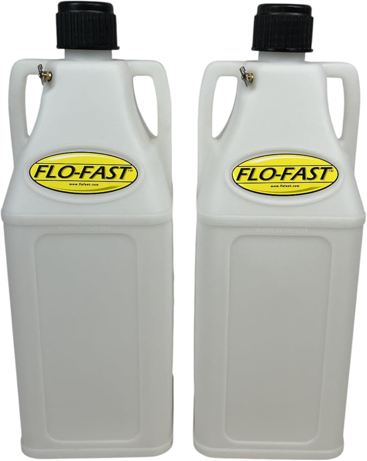 FLO-FAST Pro DUAL 10.5-Gallon Container SAVINGS BUNDLE - Portable, Durable, Made in USA – Marine, ATV, Automotive, Agriculture (Natural)