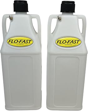 FLO-FAST Pro DUAL 10.5-Gallon Container SAVINGS BUNDLE - Portable, Durable, Made in USA Marine, ATV, Automotive, Agriculture Natural