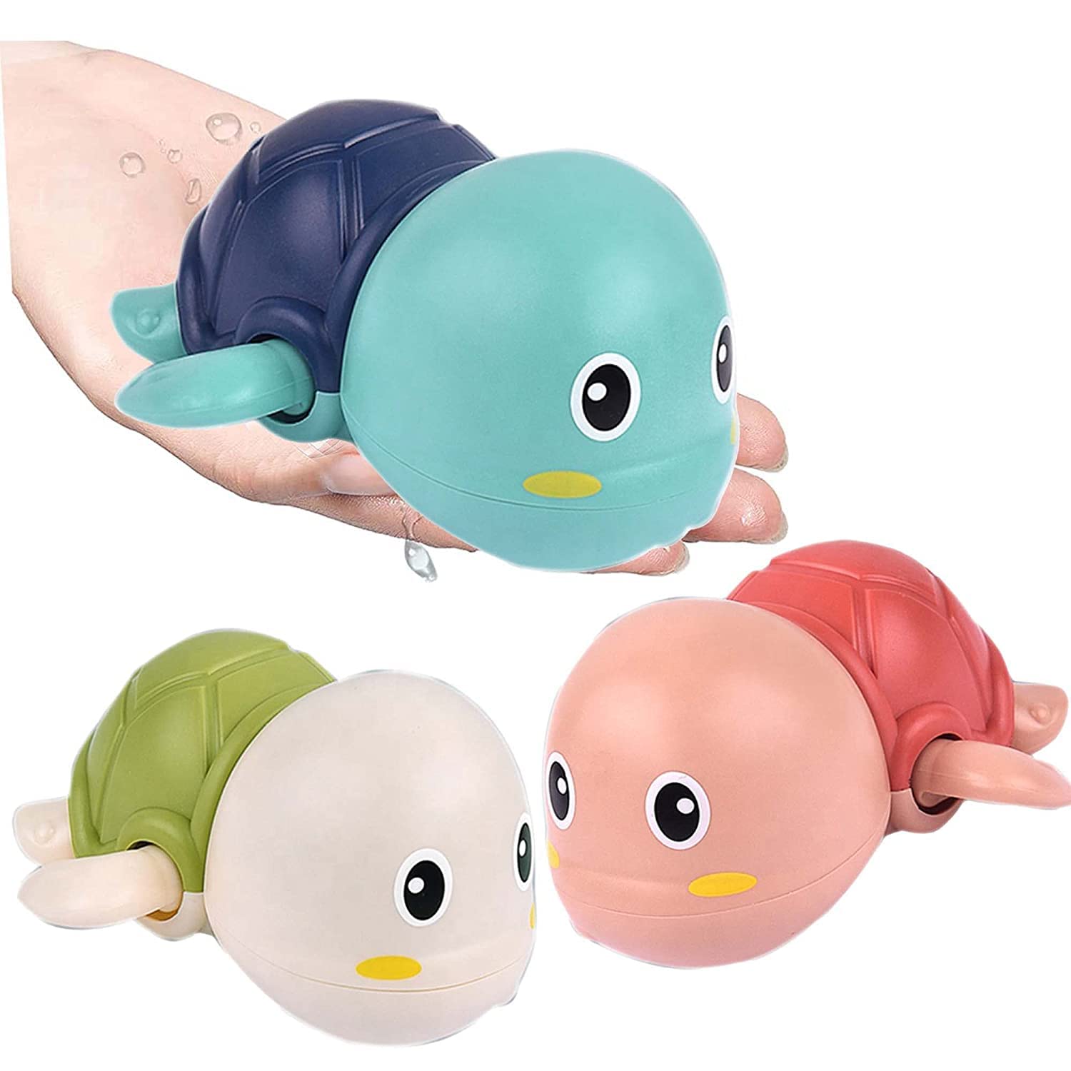 SANTALON Bath Toys Multiple Pack Cute Swimming Turtle Bath Toys for Baby Floating Wind Up Toys for 1 Year Old Boy Girl New Born Baby Bathtub Water Toys (1 PieceTturtle) (B0BM4RHLNN) Amazon Price History, Amazon Price Tracker