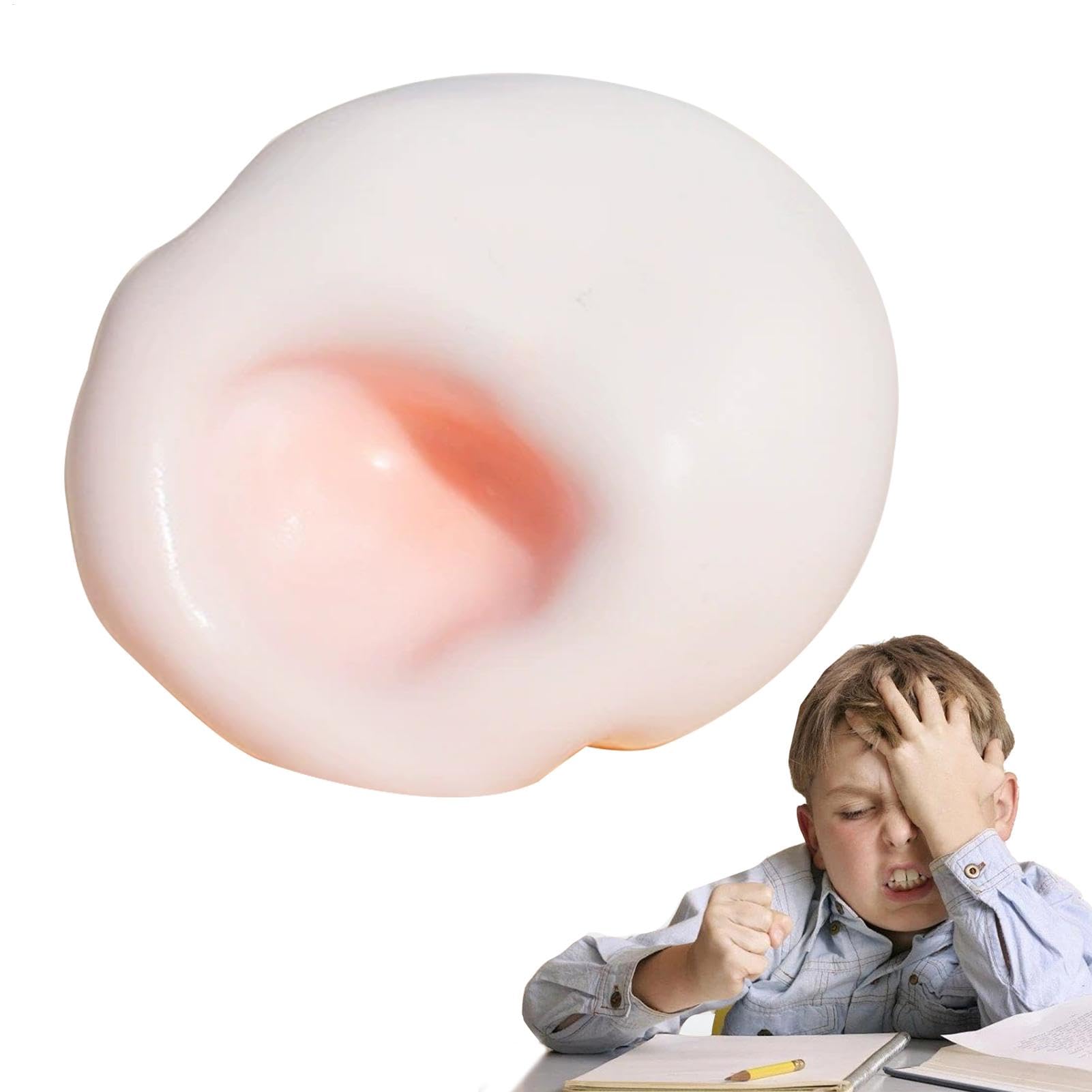 Stress Relief Sand Glutinous Balls,Sensory Fidget Squeeze Toys Shapeable Ball Reliever Pinch Toy,Slow Rising Hand Exercise Toy,Sensory Fidget Squeeze Toy Soft Grape Stress Relief Ball
