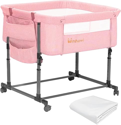 Miniatura 5 de MTWML Repuesto de funda de colchón para cuna tamaño individual, transpirable, de algodón, poliéster, lavable a máquina y a mano, suave Cubierta