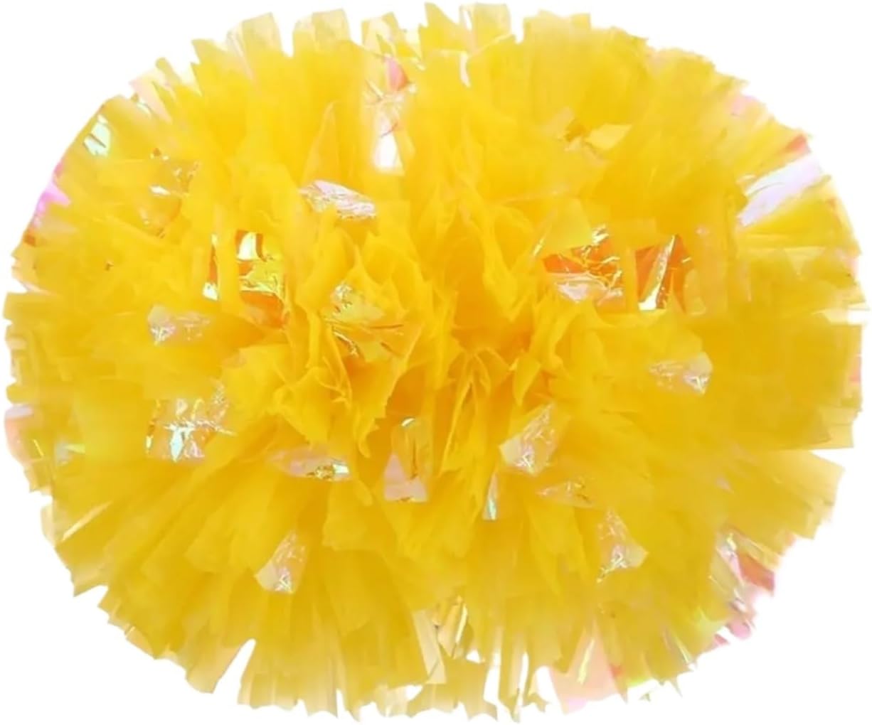 Dance Cheerleading Pompoms, Cheerleading Pom Poms Multicolor 25cm 6 Pcs