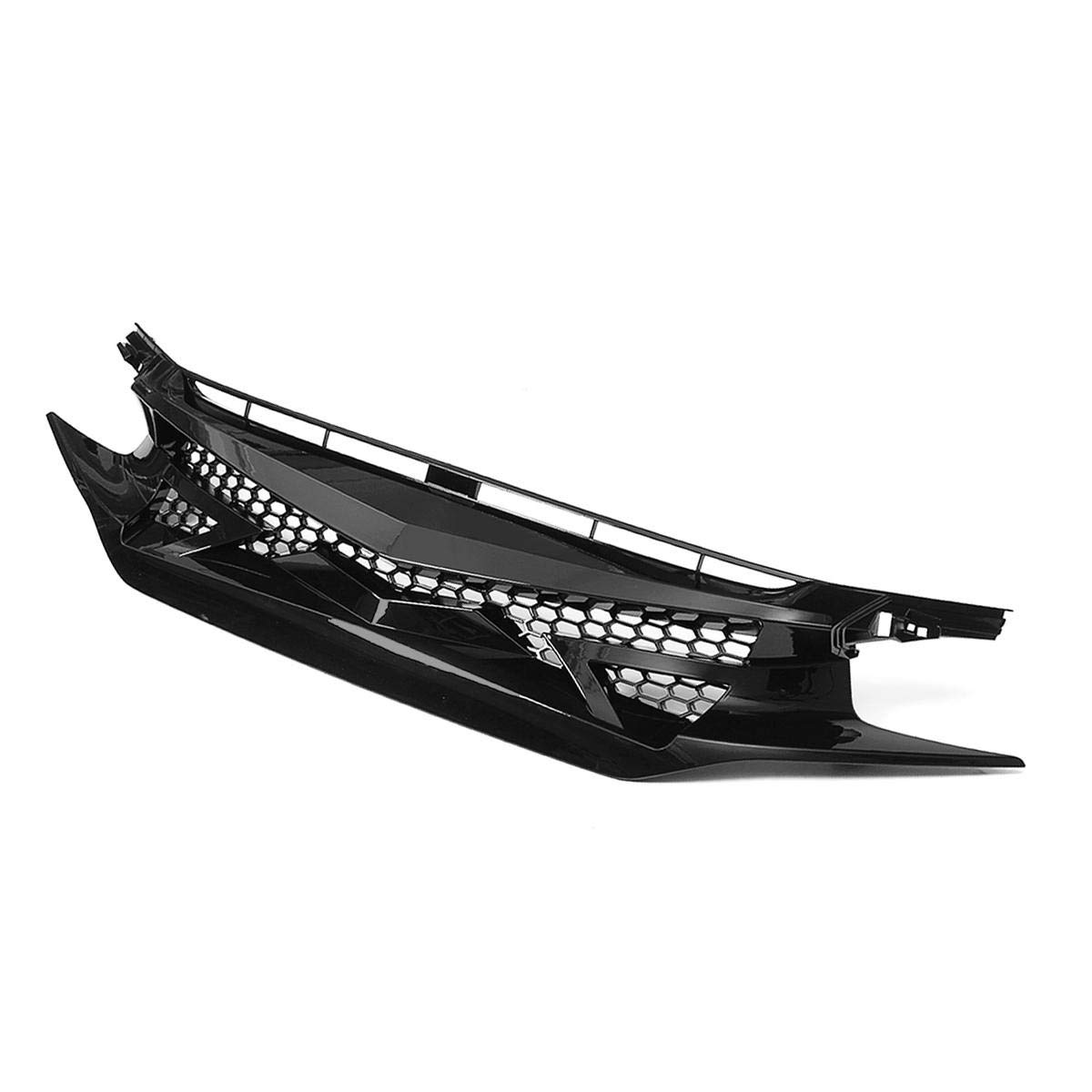 Buy Car Front Grille， For Honda Civic 10th Gen 162019 Car Front Bumper