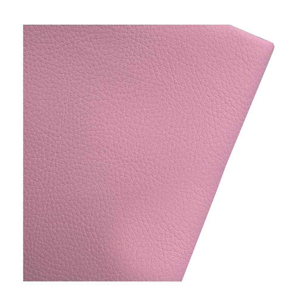 Similicuir au mètre rose de 140 cm pour la rénovation de meubles et la création de sacs DIY