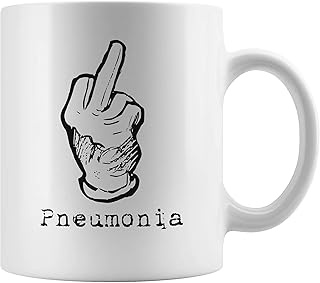 Pneumonia Present Survivor And Supporter Present Fight For Research Mug Hospital Recovery Present Idea N1NRPZ