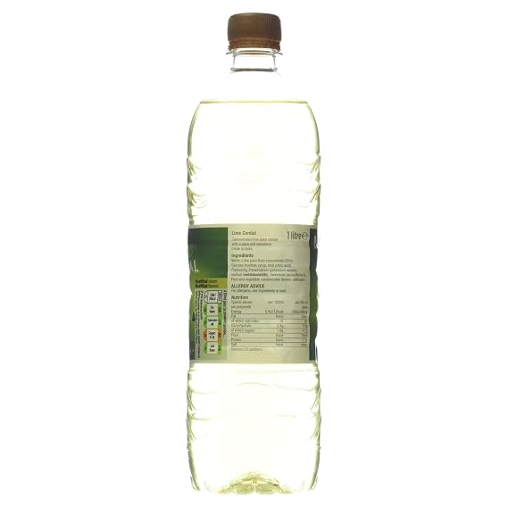 Morrisons Lime Cordial 1L