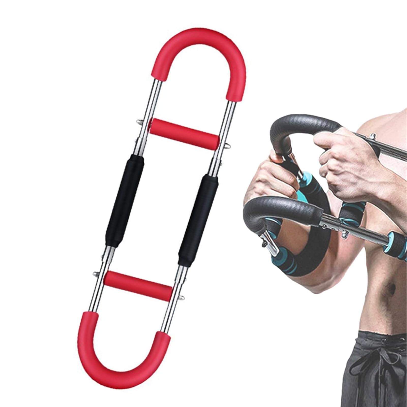 MIUUIPI Arm- & Brusttrainer - Verstellbarer Muskelaufbau Für Zuhause