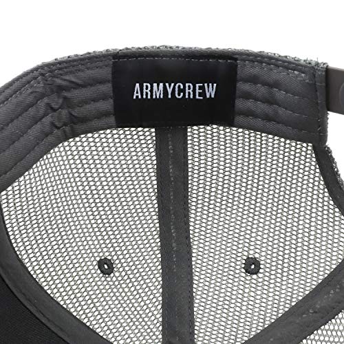 Image of Armycrew Oversize XXL Blank Flatbill Mesh Snapback Cap