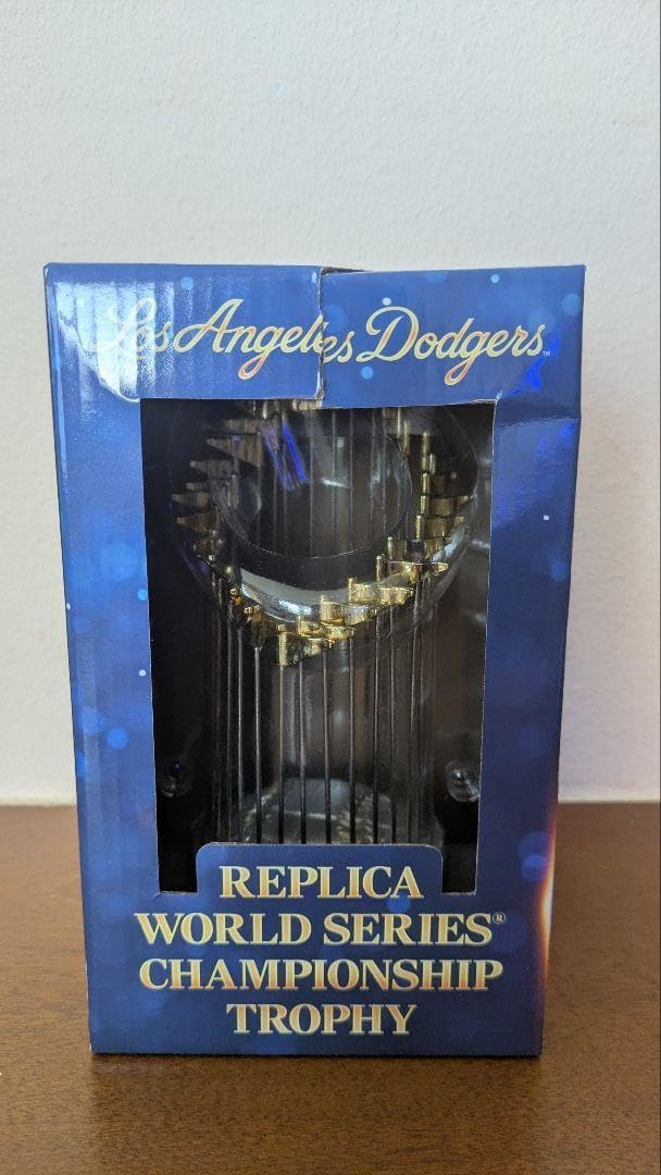 LA Dodgers ワールドシリーズトロフィー レプリカ 2024 2024 LA Dodgers NL Champions Signature Trophy Frame | Shop