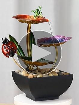 fuwara＊muu Amazon.com: TiCin USB-Powered 3 Tier Tabletop Fountain