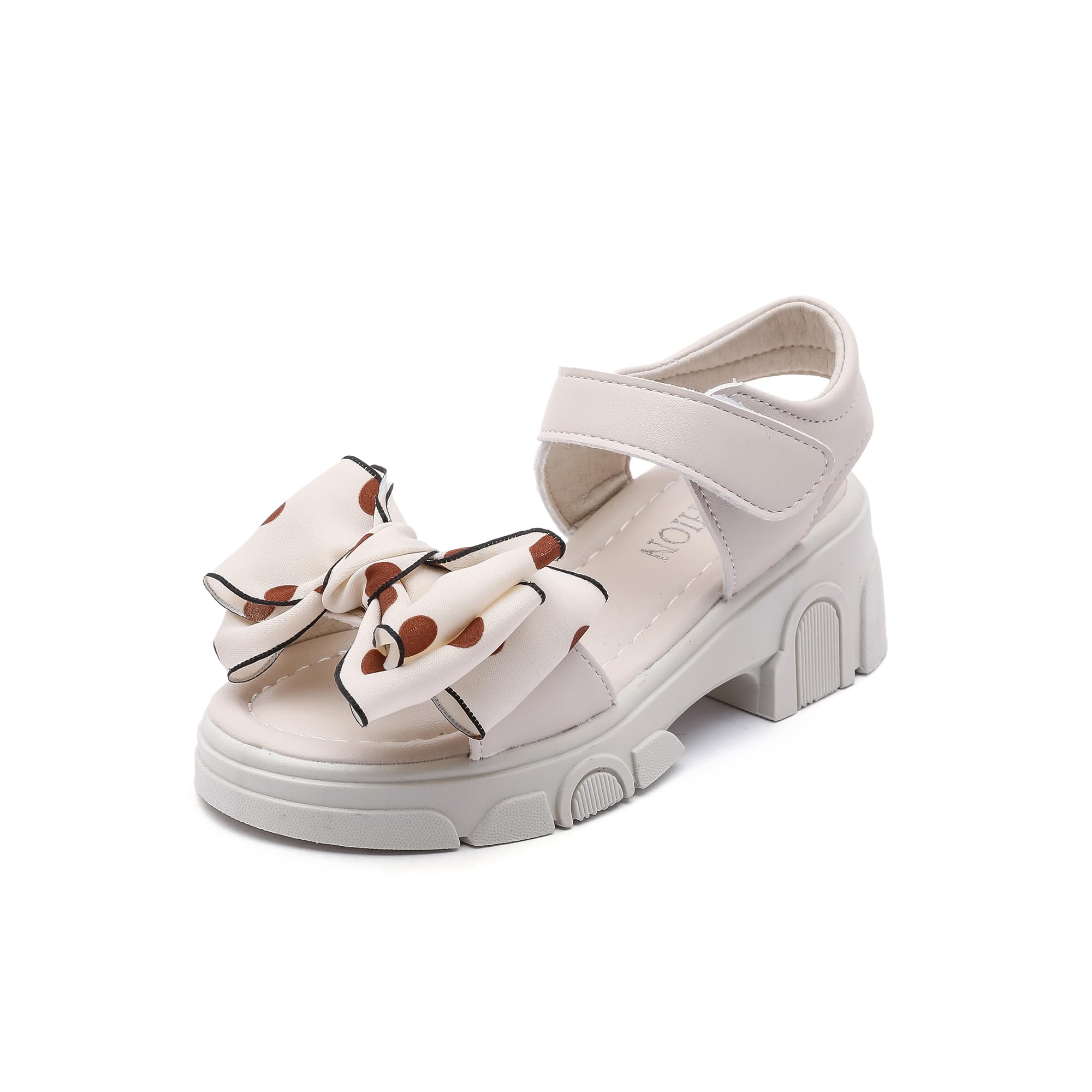 Komfyea Toddler Girls Little Kids Open/Closed Toe Sandals