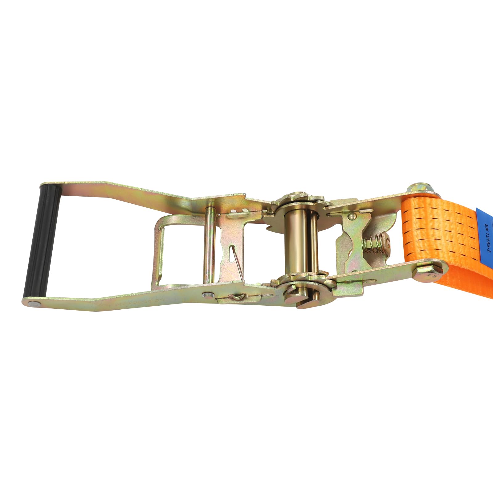 10m Spanngurte mit Ratsche, 10 Stück 5000kg Zurrgurte, Zurrgurtee mit Haken, Ratschengurte, für die Professionelle Ladungssicherung auf Anhängern und LKWs verwendet (5cm x 10m)
