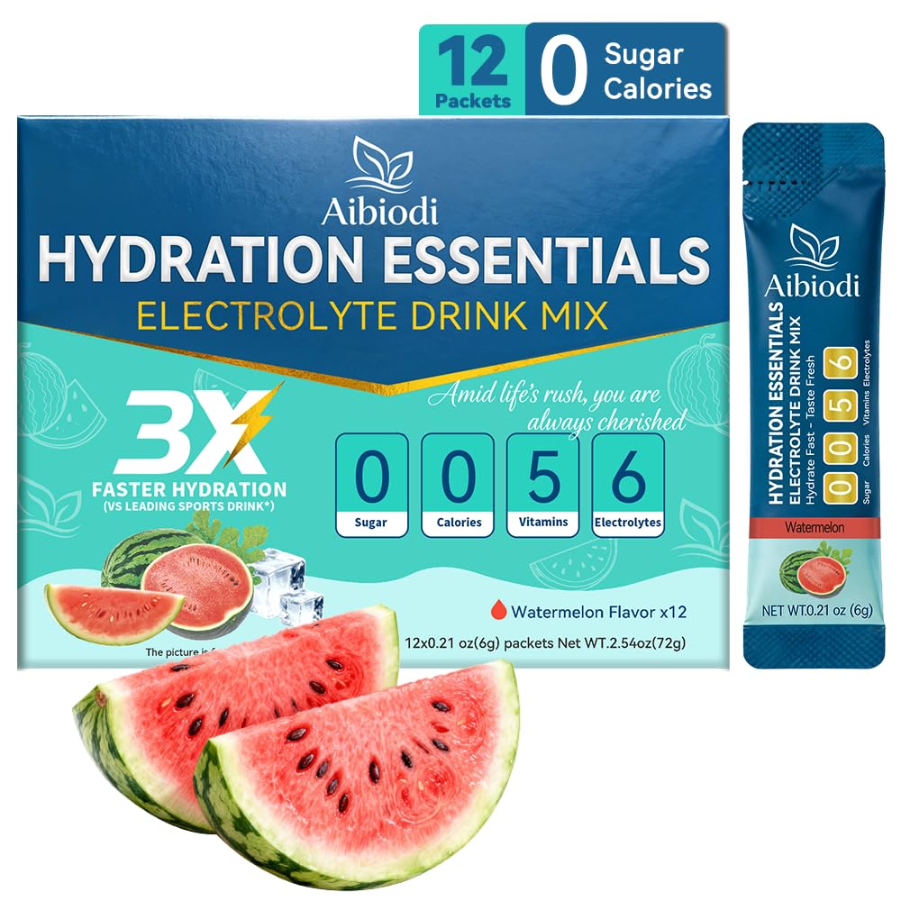 Electrolytes Powder Packets - Sugar Free & Zero Calorie Liquid Daily IV Drink Mix - Instant Hydration & Energy Supplement with 6 Electrolytes and 5 Vitamins, Keto Friendly & Vegan - 36 Sticks — Amazon image 31
