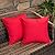 MIULEE Pack of 2 Decorative Outdoor Waterproof Pillow Covers Square Garden Cushion Sham Throw Pillowcase Shell for Spring Patio Tent Couch 18x18 Inch Red