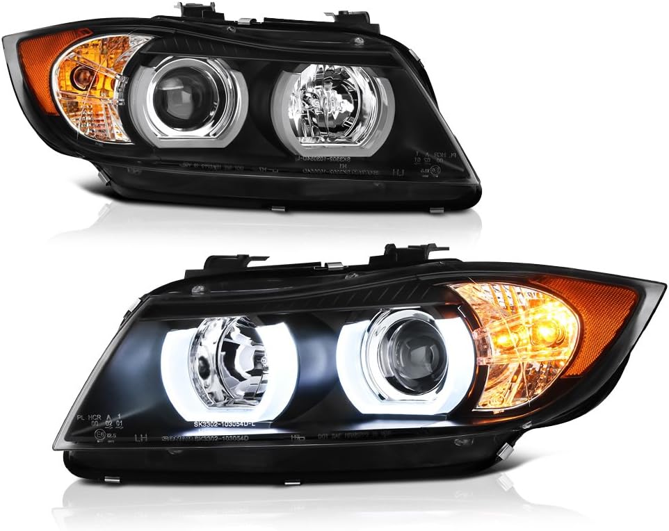 Amazon.com: [For 2003-2008 BMW E85 E86 Z4 Halogen Model] LED Halo Ring ...