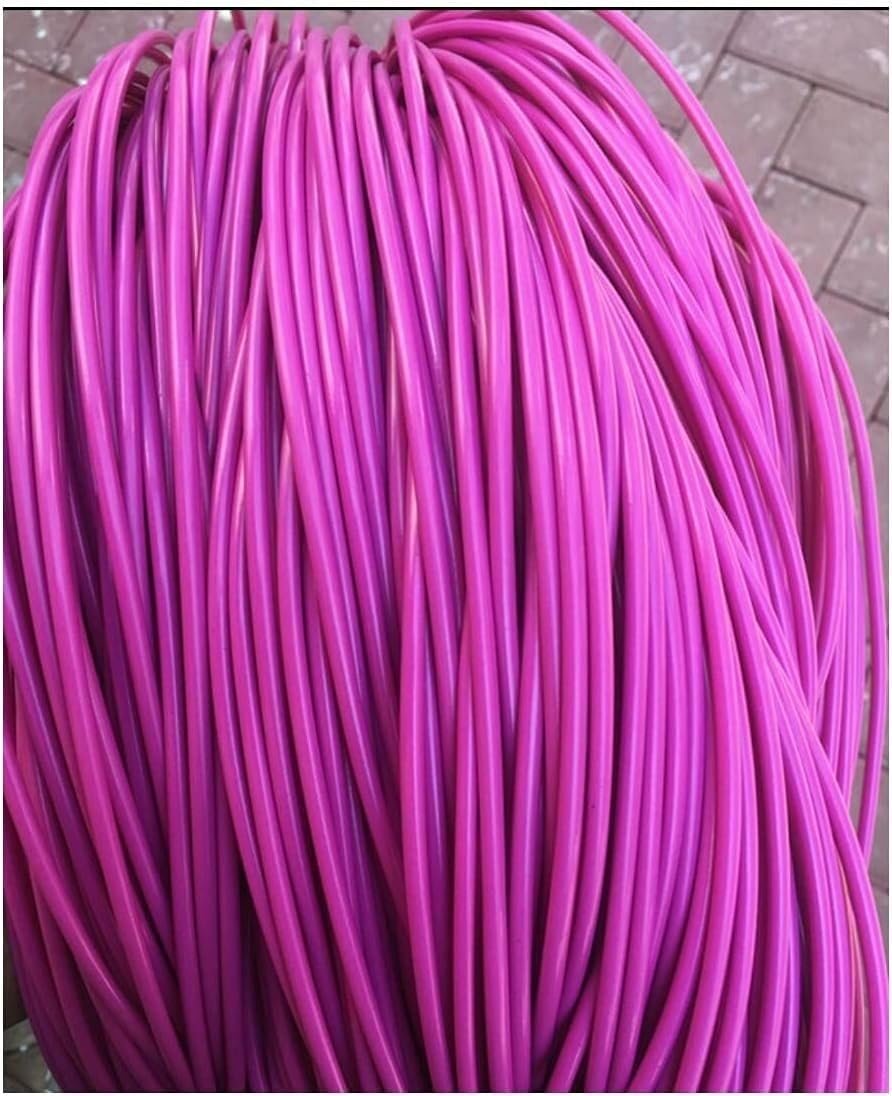 3.8Mm Plastic Rattan Wicker Synthetic Rattan Woven Material for Weaving and Repairing Storage Basket(F)