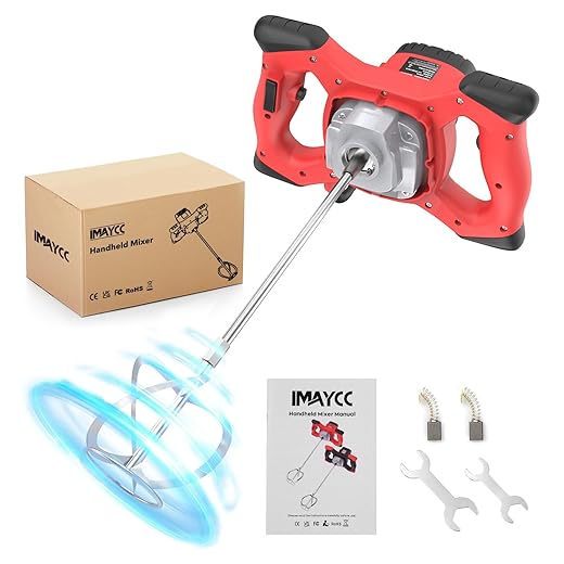 IMAYCC Krachtige Mortelmixer