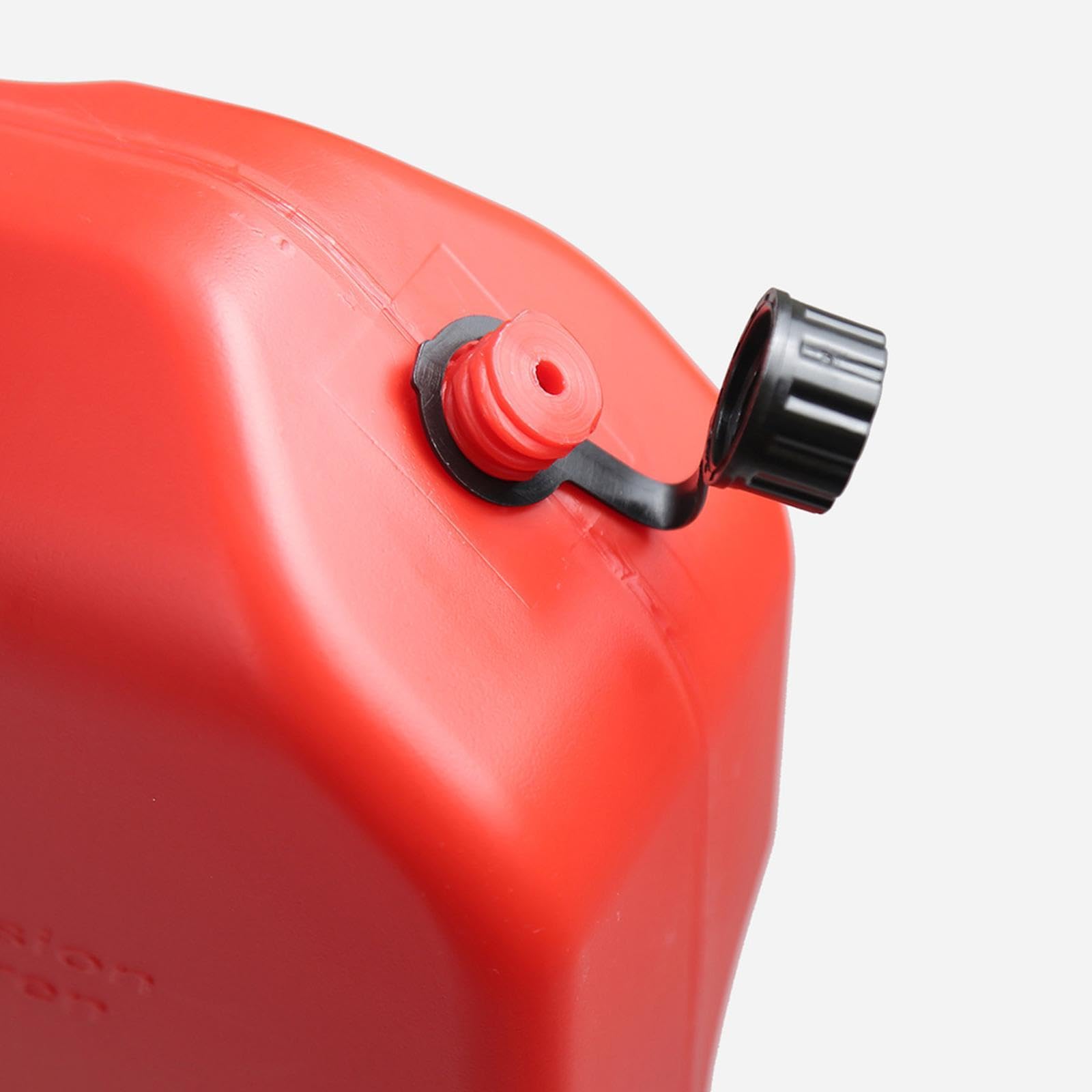 Tanica da 10 litri per carburante, contenitore portatile per auto e camion, Rosso