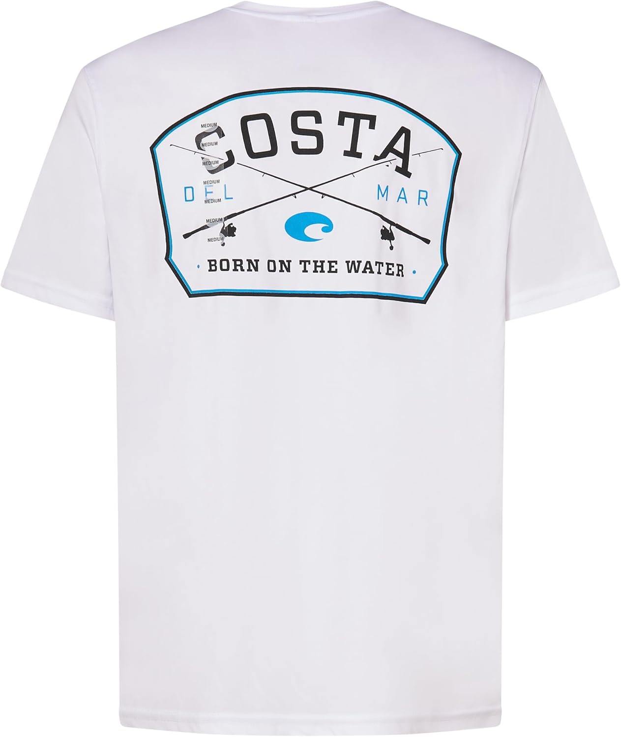 Costa Del Mar Mens Tech Spinners Short Sleeve Tee - Image 3