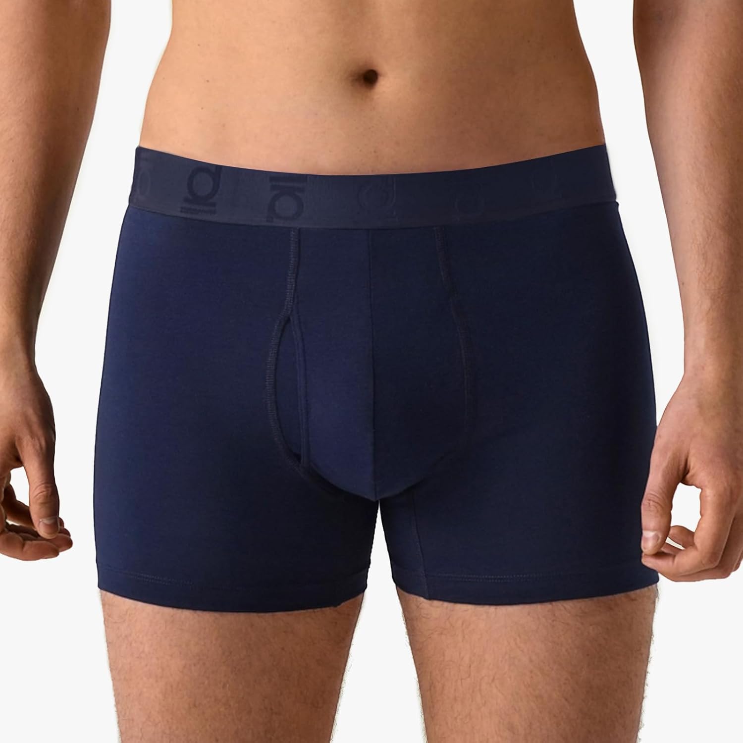 Men's Underwear Boxer Briefs 2 Pack, Soft Comfortable Cotton Underwear with ComfortFlex Waistband, Tag-Free, 3” - Image 2