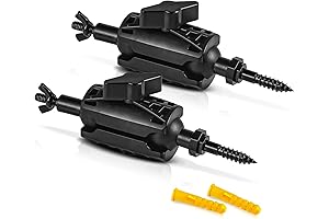 Adjustable Game Security Camera Tree Mount: Double Swivel Tilt Ball Joints