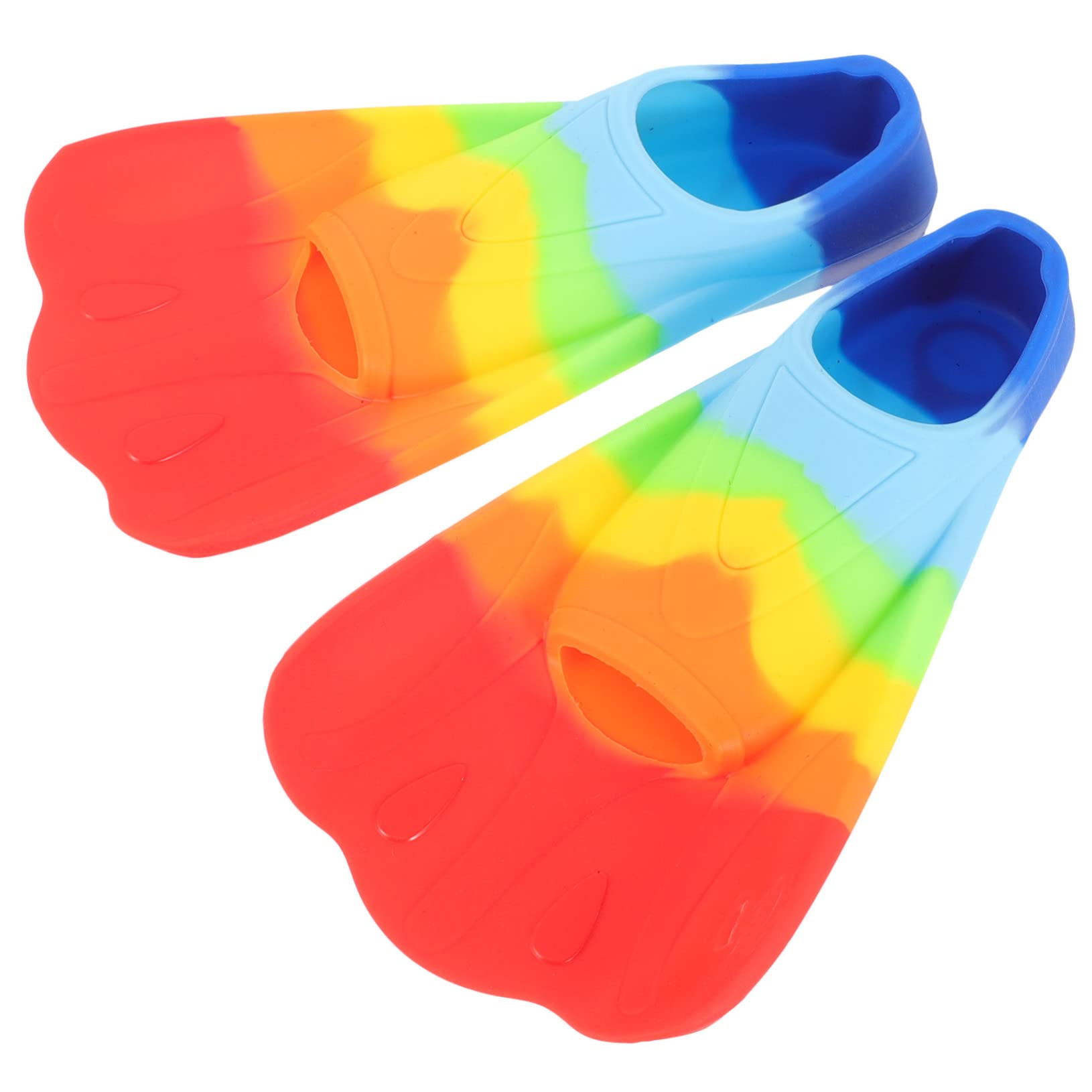 POPETPOP 1 Pair Diving Training Feet for Gear Pool Snorkeling Flippers Fins Practice Youth Dive Swimmers Swimming Diving Fins Flippers Swim Diving Flipper Colorful