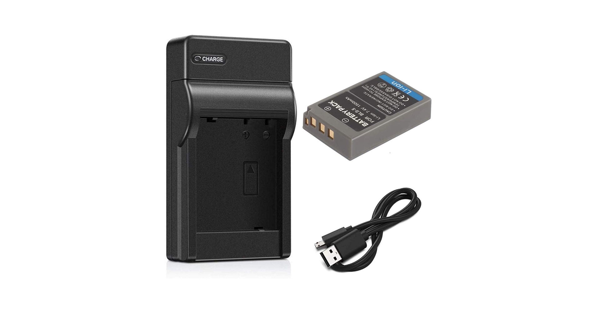 Amazon.com : Battery and Charger for Olympus Pen E-PL5, E