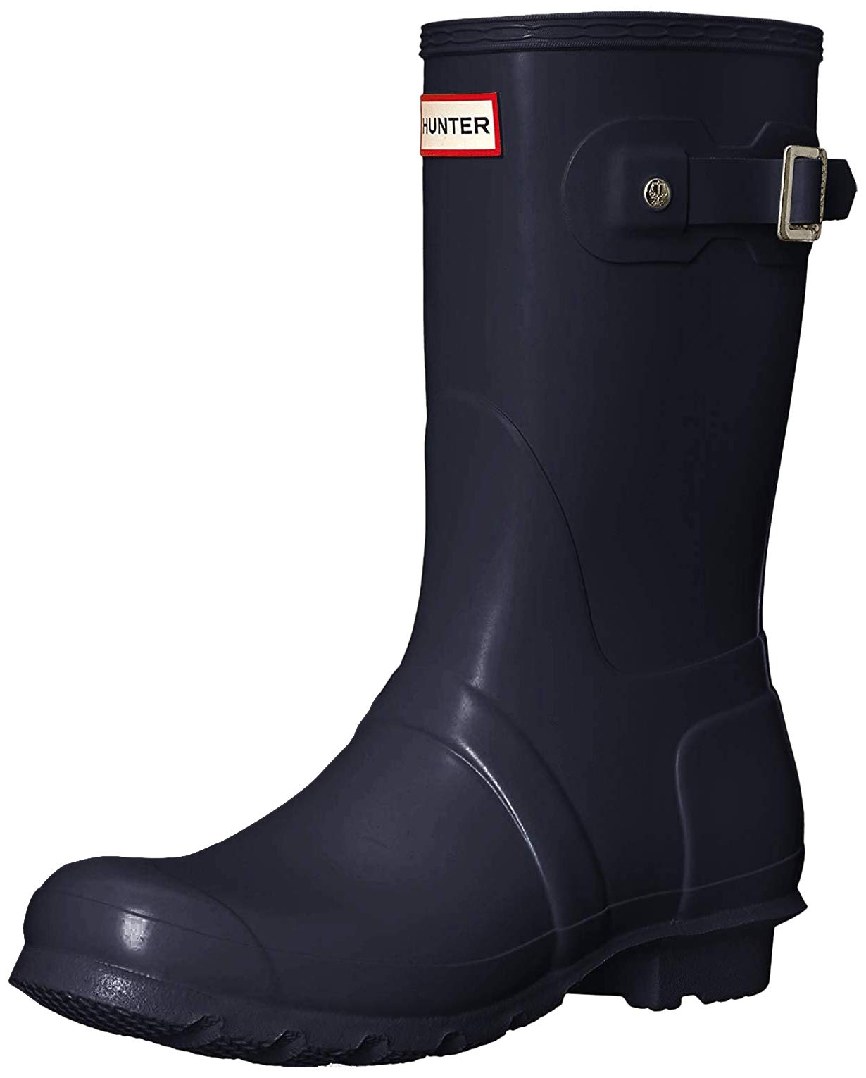 Hunter Original Short, Women's Boots, Navy blue, 6 UK