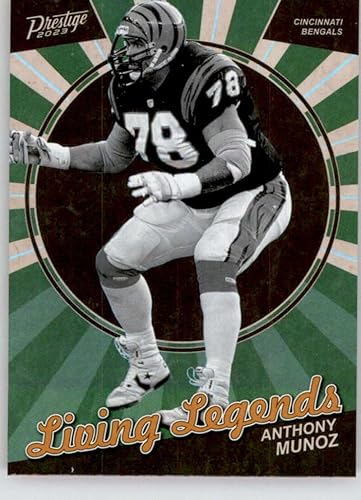 2023 Panini Prestige Living Legends #3 Anthony Munoz Cincinnati Bengals NFL Football Trading Card