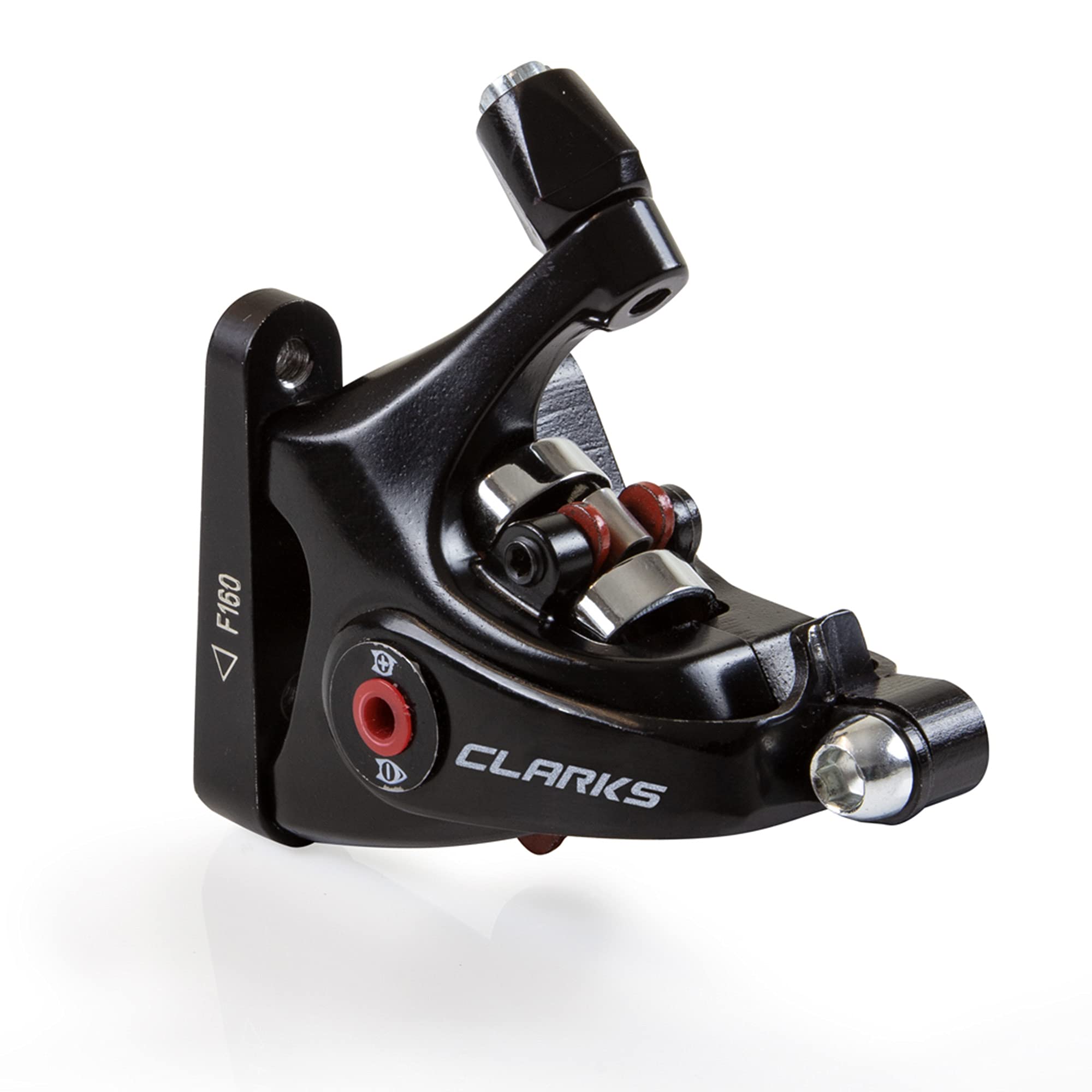 Clarks Clout-1 Hydraulic Disc Brake, Pair, 160mm, IS Mount
