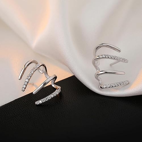 Miniatura 7 de Aretes magnéticos adelgazantes de acupresión 1 par de aretes de garra para mujer aretes de oreja