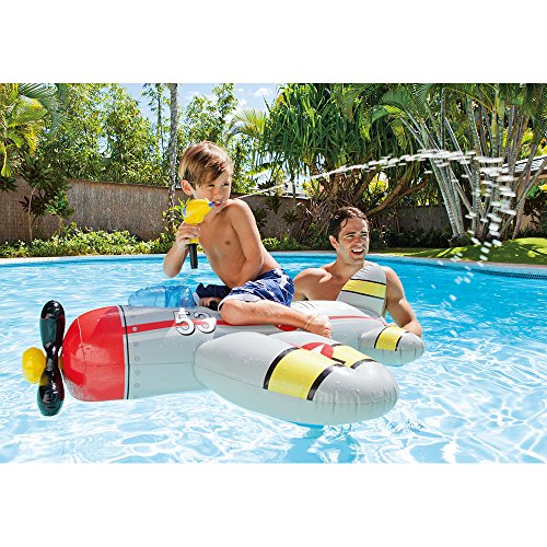 Intex Water Gun Plane Ride-On, 52" X 51", For Ages 3+, 1 Pack (Colors May Vary) #TOP5
