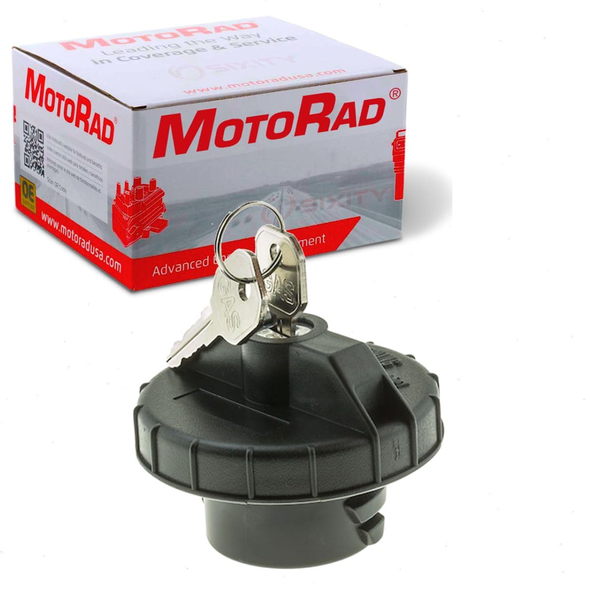 MotoRad Fuel Tank Gas Cap compatible with Chevrolet Colorado 2004-2012