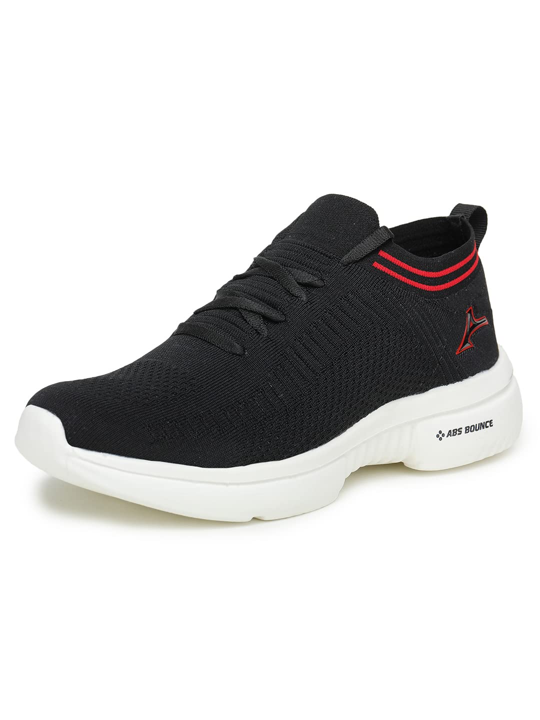 ABROS Mens Brave-O ASSG0181O Sports Shoes_Black/Red_8UK (B0BHZPFFV1) Amazon Price History, Amazon Price Tracker
