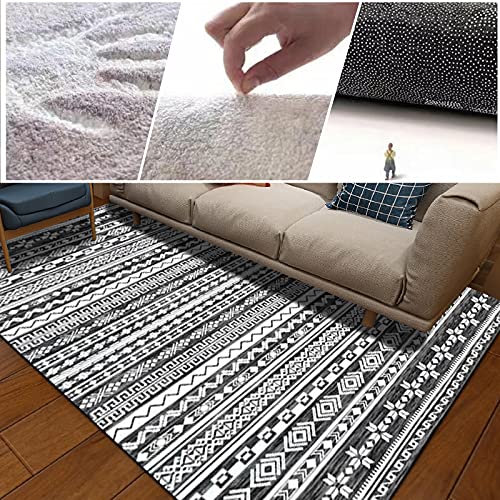Tapis antidérapant haut de gamme au design géométrique moderne