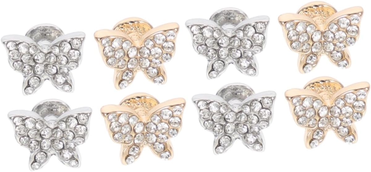 8 Pcs Watch Studs Watchband Decors Charms for Band Cell Phone Charms Belt