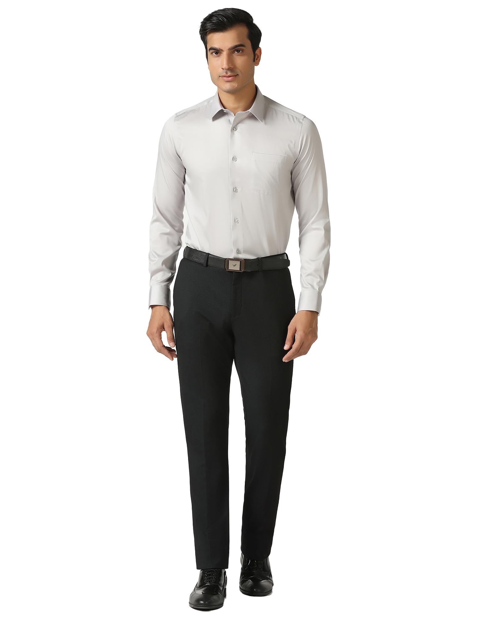blackberrys Men B-95 Fit (Slim) Formal Trouser (ND003122Z1, Black, 36)-picture-10