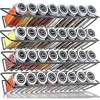 4-Pack Ordora Spice Rack Organizer for Cabinet