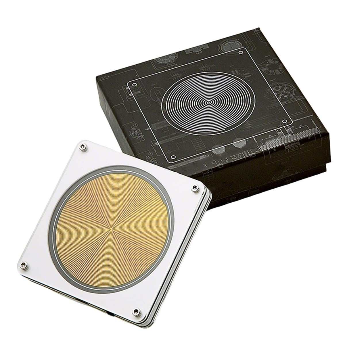 Generador de pulso de frecuencia ultra baja, 0,01 HZ-999,99 HZ, ajustable, alimentado por USB, para meditación, alivio del estrés, relajación y mejora del sueño (blanco)