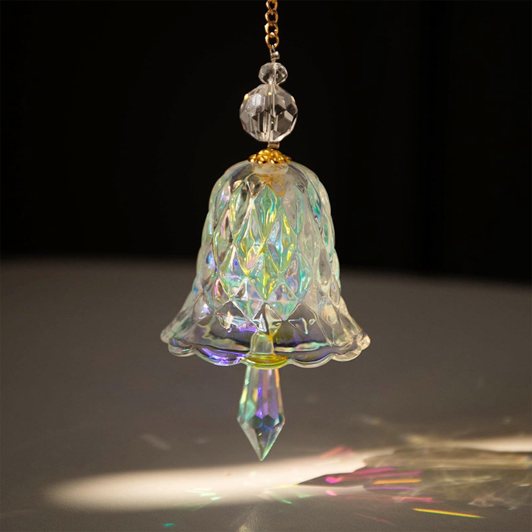 Lot de 2 clochettes en cristal à suspendre pour fenêtre - Décoration de chambre - Esthétique et mignonne
