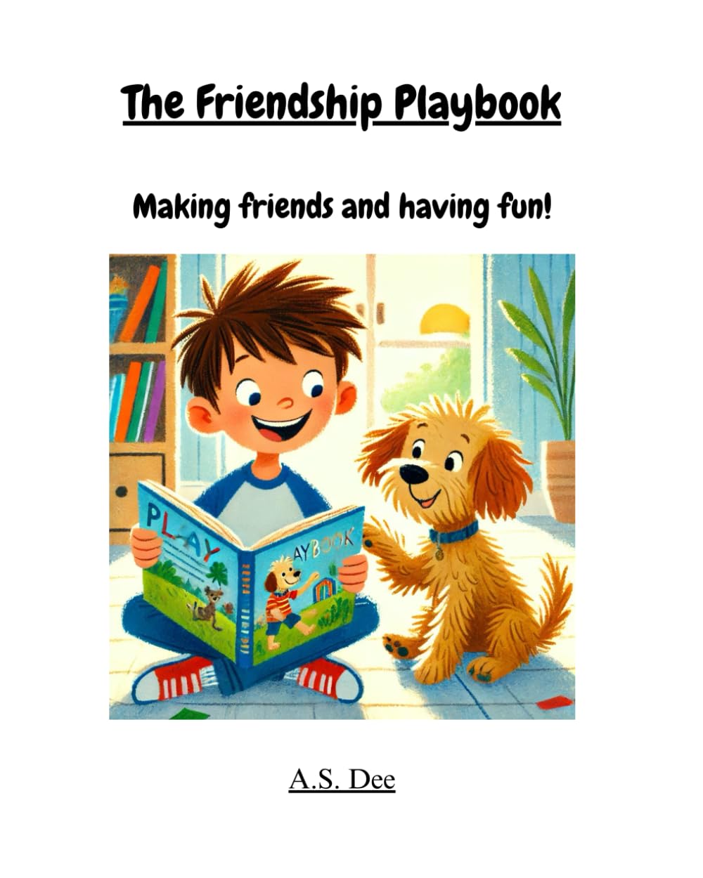 The Friend ship Playbook - making friends and having fun: Children's picture book about friendship. kindness and big feelings (The Playbook Series)