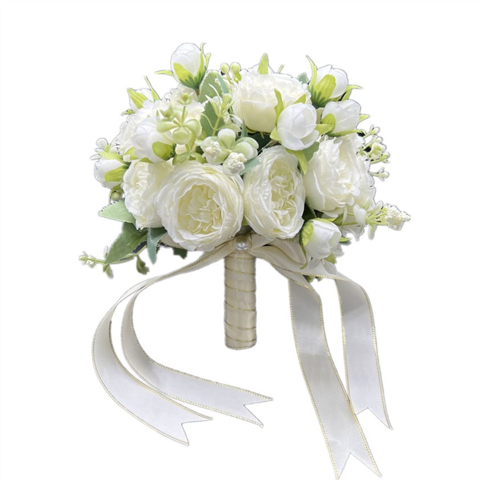 Aioneer Artificial Flowers Exquisite Simulation Of Flowers Mixed Bridal Bouquet Bouquet Of Fake Flowers Indoor Decoration Silk Flowers Fake Flowers