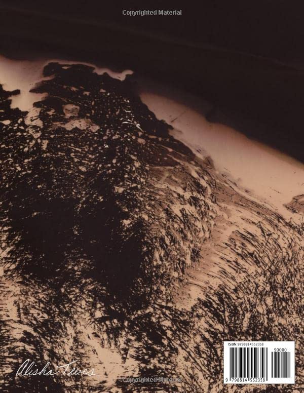 Within #28: Abstract Landscape Composition Book - Writing Journal Notebook (Diary, Sketchbook) - Home School Supplies for K-12 & College Students - Large 8.5 x 11 - College Ruled 100 Pages image 3