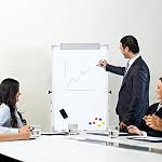 Magnetic Tripod Easel Whiteboard, 36"x24" Large Stand Dry Erase Board, Height Adjustable Flipchart Easel Stand, Portable White Board for School, Classroom, Home, Office, White