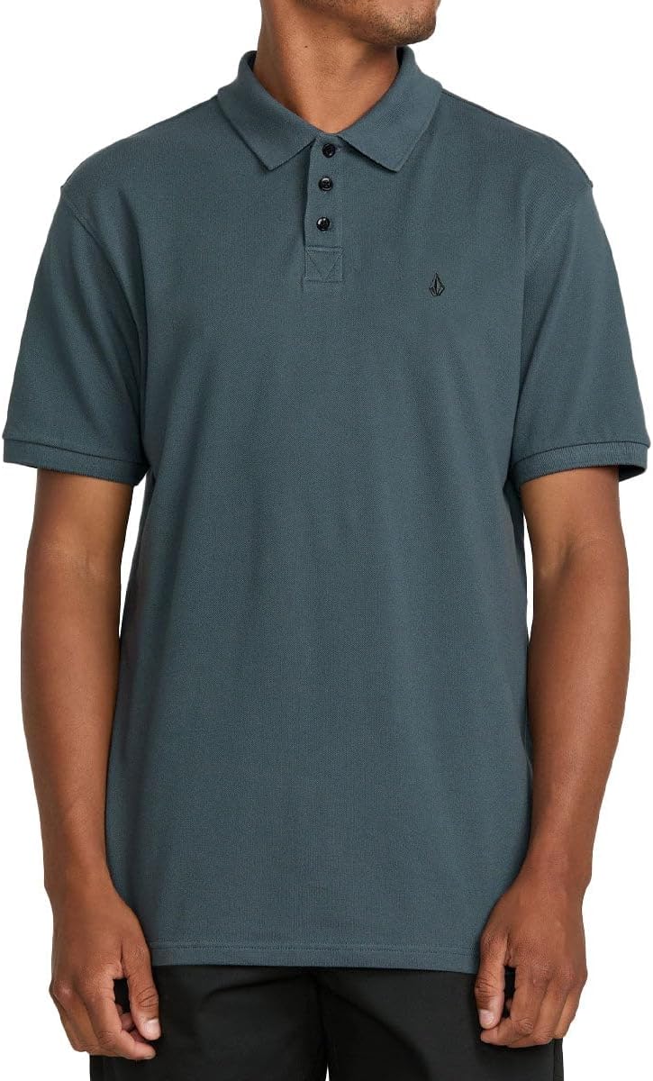 Volcom Sitestone Polo Shirt - Dark Slate