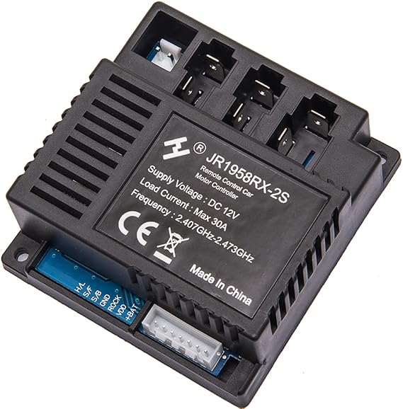 JR1958RX-2S 12V Kids Powered Ride on car 2.4G Receiver Controller Control Box Accessories for Children Electric Ride On Car Replacement Parts