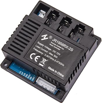 JR1958RX-2S 12V Kids Powered Ride on car 2.4G Receiver Controller Control Box Accessories for Children Electric Ride On Car Replacement Parts